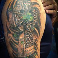 Daddy Jack - Celtic Cross and Shamrocks